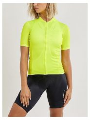 Craft Koszulka kolarska "Summit" w kolorze żółtym rozmiar: S. Żółte t-shirty sportowe Craft, s, bez wzorów, z materiału, bez ramiączek, rowerowe. Za 102.95 zł.