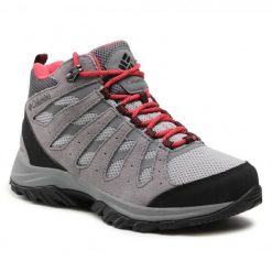 Buty trekkingowe damskie Columbia Redmond Iii Waterproof. Czerwone buty trekkingowe Columbia, z materiału, bez zapięcia. Za 421.50 zł.