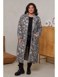 Curvy Lady Płaszcz przejściowy w kolorze szarym rozmiar: 44/46. Szare płaszcze Curvy Lady, bez wzorów, klasyczne, bez kaptura. Za 165.99 zł.