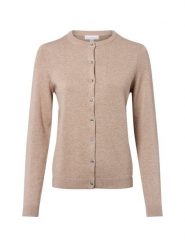 Brookshire Kardigan damski Kobiety Bawełna brązowy jednolity, XL. Brązowe swetry brookshire, uniwersalny, bez wzorów, z bawełny, klasyczne, bez ramiączek. Za 249.95 zł.