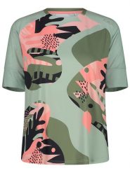 CMP Koszulka funkcyjna w kolorze zielonym rozmiar: 38. Zielone t-shirty sportowe CMP, bez wzorów, z materiału, bez ramiączek, outdoorowe. Za 106.95 zł.
