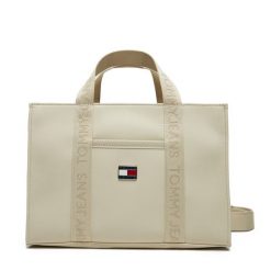 Torebka Tommy Jeans. Torebki klasyczne Tommy Jeans, bez wzorów, z jeansu, klasyczne, bez dodatków. Za 309.99 zł.