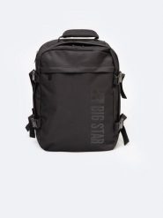 Plecak unisex czarny RR574091 906. Czarne plecaki BIG STAR, bez wzorów, bez dodatków. Za 199.99 zł.