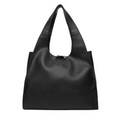 Torebka Lasocki. Czarne torebki klasyczne Lasocki, bez wzorów, klasyczne, bez dodatków. Za 199.99 zł.