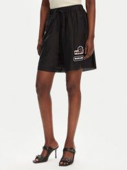 PINKO Szorty materiałowe Lewis 105243 A2M7 Czarny Regular Fit. Czarne szorty Pinko, bez wzorów, z bawełny. Za 1,289.00 zł.
