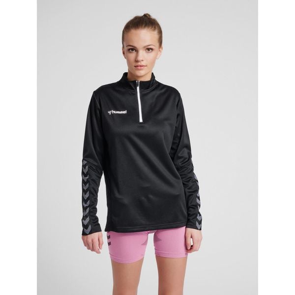 Kurtka damska Hummel Zip hmlAUTHENTIC Poly. Czarne kurtki Hummel, l, bez wzorów, z dzianiny, bez kaptura. Za 99.00 zł.