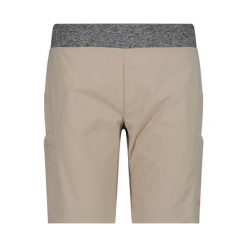 Damskie szorty bermudzkie CMP. Brązowe szorty CMP, bez wzorów, sportowe. W wyprzedaży za 139.99 zł.