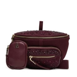 Torebka Steve Madden. Czerwone listonoszki Steve Madden, bez wzorów, bez dodatków. Za 319.99 zł.