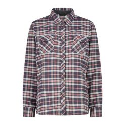 Koszula damska turystyczne CMP 32T1486. Czerwone koszule CMP, m, bez wzorów, sportowe, bez kołnierzyka, bez ramiączek. Za 274.00 zł.