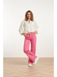 Smashed Lemon Dżinsy - Straight fit - w kolorze różowym rozmiar: XXL. Różowe jeansy Smashed Lemon, xxl, bez wzorów, klasyczne. Za 132.98 zł.