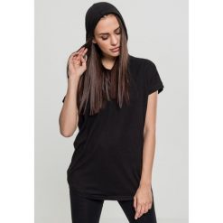 Bluza damska z kapturem Urban Classic basic. Czarne bluzy Urban Classics, bez wzorów, bez ramiączek, z kapturem. Za 142.00 zł.