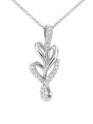 Revoni Złoty naszyjnik z diamentami - dł. 46 cm rozmiar: onesize. Szare naszyjniki Revoni, z materiału, z diamentem, złote. Za 1,304.99 zł.