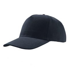 5panelowa Czapka Liberty Five Heavy Brush Cotton. Czarne czapki z daszkiem ATLANTIS, bez wzorów, z bawełny. Za 33.99 zł.