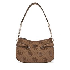 Torebka Guess. Brązowe torebki klasyczne Guess, z aplikacjami, klasyczne, bez dodatków. Za 309.99 zł.