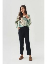 TATUUM Spodnie w kolorze granatowym rozmiar: 36. Niebieskie spodnie materiałowe Tatuum, bez wzorów, z materiału. Za 144.58 zł.