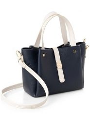 Vince Camuto Torebka "Bellagio" w kolorze granatowym - 25 x 19 x 11 cm rozmiar: onesize. Niebieskie torebki klasyczne Vince Camuto, bez wzorów, z materiału, przez ramię, bez dodatków. Za 165.55 zł.