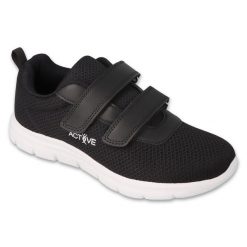 Befado obuwie damskie 517D023 czarne. Czarne buty treningowe bez wzorów, bez zapięcia, trekkingowe. Za 106.42 zł.