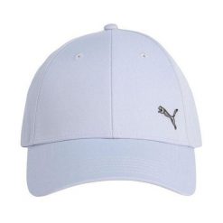 Czapka Z Daszkiem Z Metalowym Logo ESS. Niebieskie czapki z daszkiem Puma, bez wzorów. Za 89.99 zł.
