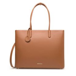 Torebka Gino Rossi. Brązowe torebki klasyczne Gino Rossi, bez wzorów, klasyczne, bez dodatków. Za 299.99 zł.