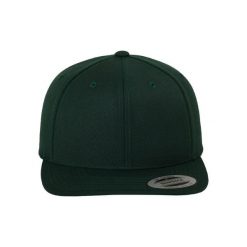Czapka typu snapback Urban Classics Classic. Zielone czapki z daszkiem Urban Classics, bez wzorów. Za 126.50 zł.