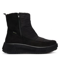 Śniegowce Ara. Czarne śniegowce ara, bez wzorów, bez zapięcia. Za 739.99 zł.