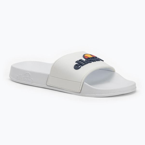 Klapki damskie Ellesse Crissi. Białe klapki Ellesse, bez wzorów, z gumy, sportowe, bez obcasa, bez zapięcia. Za 62.99 zł.
