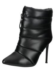 Steve Madden Botki w kolorze czarnym na obcasie rozmiar: 38. Czarne botki Steve Madden, bez wzorów, z materiału, eleganckie, bez obcasa, na obcasie, bez zapięcia. Za 217.99 zł.