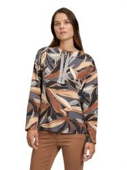 Betty Barclay Bluza w kolorze brązowo-szaro-beżowym rozmiar: 36. Brązowe bluzy Betty Barclay, bez wzorów, bez kaptura. Za 105.38 zł.