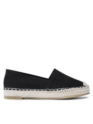 Jenny Fairy Espadryle WSS990-106 Czarny. Czarne espadryle Jenny Fairy, bez wzorów, z materiału, bez obcasa. Za 79.99 zł.