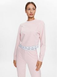 Guess Bluza O3YQ01 KBS91 Różowy Regular Fit. Czerwone bluzy Guess, xl, z aplikacjami, z bawełny, bez kaptura. Za 269.99 zł.
