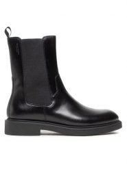 Vagabond Sztyblety Alex W 5248-301-20 Czarny. Czarne botki Vagabond Shoemakers, bez wzorów, ze skóry, bez obcasa, na płaskiej podeszwie, bez zapięcia. Za 529.99 zł.