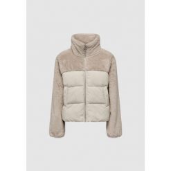 Kurtka puchowa Kobieta ONLY ONLWANJA FUR PUFFER MIX JACKET NOOS OT. Brązowe kurtki ONLY, na zimę, bez wzorów, z puchu, bez kaptura. W wyprzedaży za 320.35 zł.