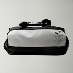 Torba na siłownię compact czarna. Czarne torby sportowe LEGEA, bez wzorów, z materiału. Za 92.00 zł.