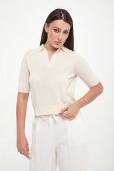 Sweter damski z kaszmirem Feltro MARELLA MONOCHROME. Swetry Marella, s, bez wzorów, z kaszmiru, bez ramiączek. Za 959.00 zł.
