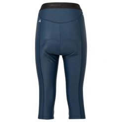 Damskie legginsy 3/4 VAUDE Posta. Niebieskie legginsy Vaude, bez wzorów. Za 437.00 zł.