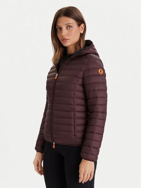 Save The Duck Kurtka przejściowa D33620W GIGA21 Bordowy Regular Fit. Czerwone kurtki Save the duck, bez wzorów, z syntetyku, bez kaptura. Za 629.99 zł.