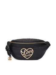 LOVE MOSCHINO Torebka JC4355PP0NKY100A Czarny. Czarne torebki klasyczne Love Moschino, bez wzorów, z materiału, bez dodatków. Za 549.99 zł.