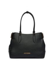 LOVE MOSCHINO Torebka JC4095PP1PLT1000 Czarny. Czarne torebki klasyczne Love Moschino, bez wzorów, ze skóry, bez dodatków. Za 1,059.00 zł.