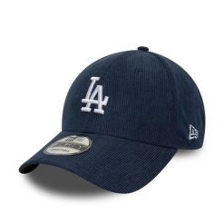 Czapka baseballowa Los Angeles Dodgers New Era 9Forty Soft Cord. Niebieskie czapki z daszkiem New Era, bez wzorów. Za 223.00 zł.