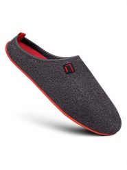 Nanga shoes Kapcie w kolorze szaro-czerwonym rozmiar: 43. Czerwone kapcie Nanga shoes, bez wzorów, z materiału. Za 140.95 zł.