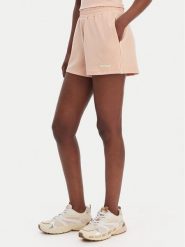 Guess Szorty sportowe V6GD08 K3004 Pomarańczowy Relaxed Fit. Brązowe szorty sportowe Guess, z aplikacjami, z syntetyku. Za 279.99 zł.