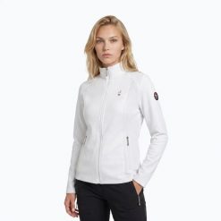 Bluza polarowa damska Aulp Diane. Białe bluzy bez kaptura Aulp, xl, bez wzorów, z elastanu, bez kaptura, trekkingowe. Za 209.99 zł.