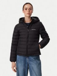 Guess Jeans Kurtka przejściowa W6YL09 W2799 Czarny Regular Fit. Czarne kurtki Guess Jeans, xs, z aplikacjami, z jeansu, bez kaptura. Za 599.99 zł.