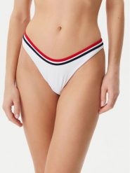 Tommy Hilfiger Dół od bikini UW0UW05835 Biały. Białe bikini Tommy Hilfiger, bez wzorów, z syntetyku. Za 119.99 zł.