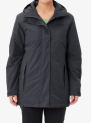 Kurtka ocieplana damska Vaude Rosemoor Padded Parka. Czarne kurtki Vaude, na zimę, m, bez wzorów, bez kaptura. Za 709.49 zł.