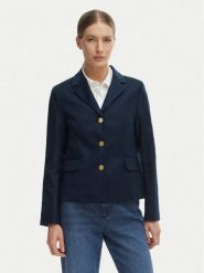 Tommy Hilfiger Marynarka WW0WW49335 Granatowy Slim Fit. Niebieskie marynarki i żakiety Tommy Hilfiger, bez wzorów, z syntetyku, bez ramiączek. Za 1,199.00 zł.