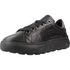 Buty GEOX D SPHERICA EC4.1 Czarny. Czarne trekkingi Geox, bez wzorów, ze skóry, bez zapięcia, na fitness i siłownię. Za 371.99 zł.