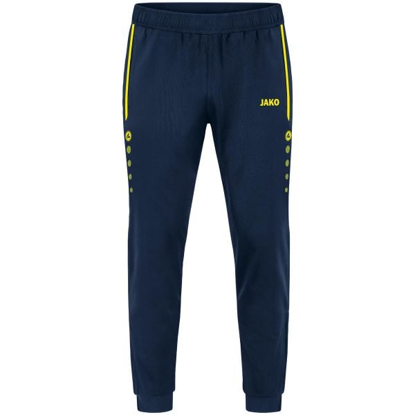 Spodnie dresowe polyesterowe Jako Allround. Niebieskie spodnie dresowe JAKO, bez wzorów, z dresówki. Za 241.00 zł.