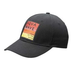 Czapka Z Daszkiem Z Logo Camro. Czarne czapki z daszkiem AQUAWAVE, bez wzorów, z bawełny. Za 77.99 zł.
