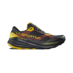 Buty trekkingowe La Sportiva Prodigio Max. Czarne buty do biegania La Sportiva, bez wzorów, z materiału, bez zapięcia, do biegania. Za 720.49 zł.